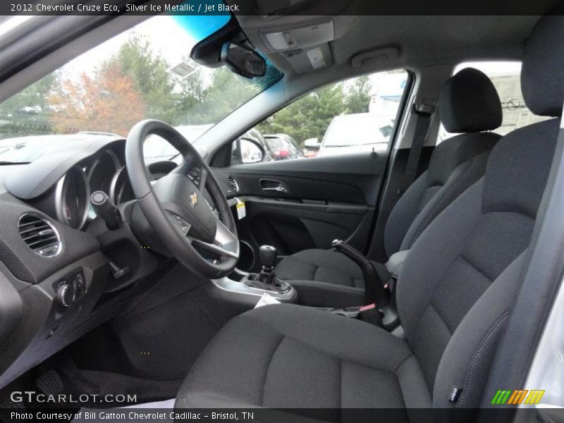 Silver Ice Metallic / Jet Black 2012 Chevrolet Cruze Eco