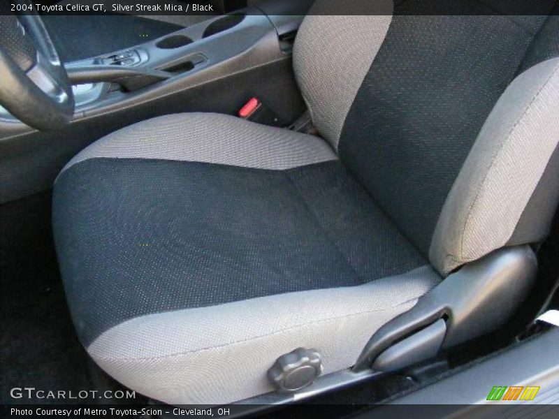 Silver Streak Mica / Black 2004 Toyota Celica GT