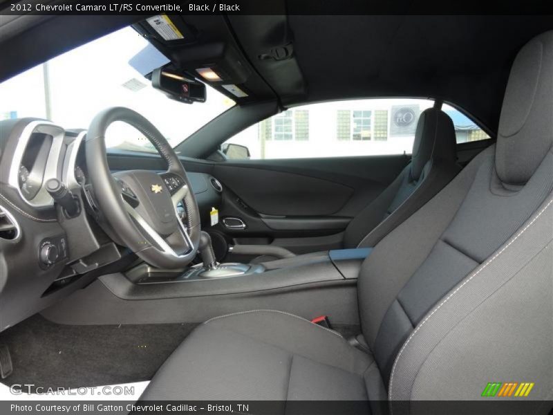 Black / Black 2012 Chevrolet Camaro LT/RS Convertible