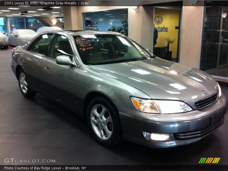 Graphite Gray Metallic / Gray 2001 Lexus ES 300
