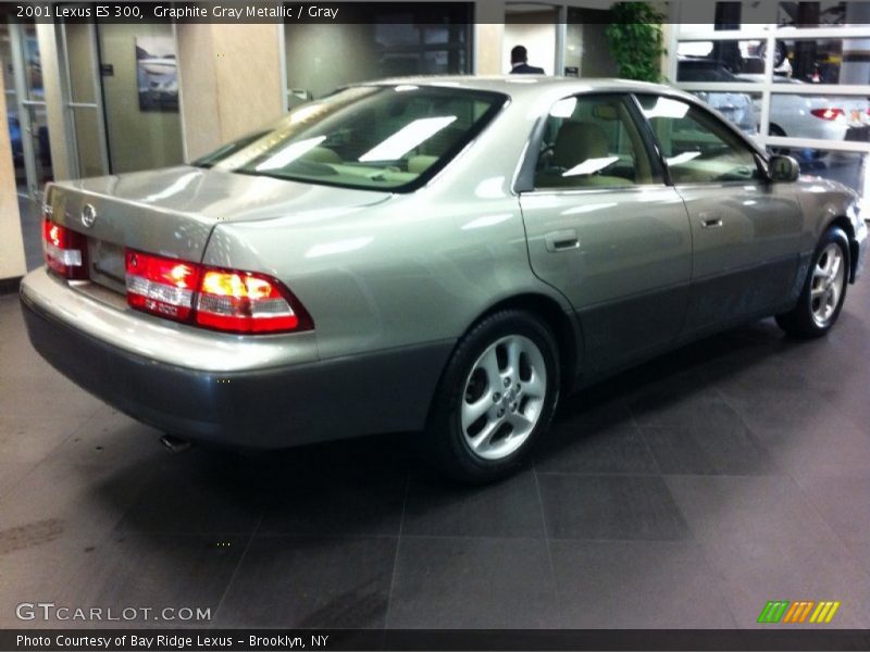 Graphite Gray Metallic / Gray 2001 Lexus ES 300