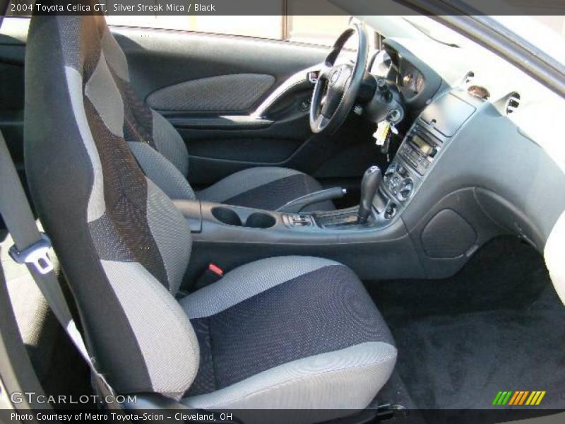 Silver Streak Mica / Black 2004 Toyota Celica GT