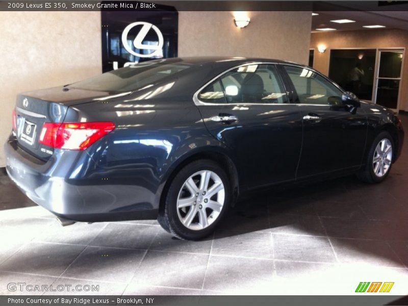 Smokey Granite Mica / Black 2009 Lexus ES 350