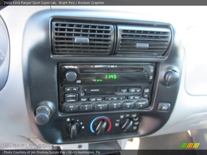 Bright Red / Medium Graphite 2000 Ford Ranger Sport SuperCab