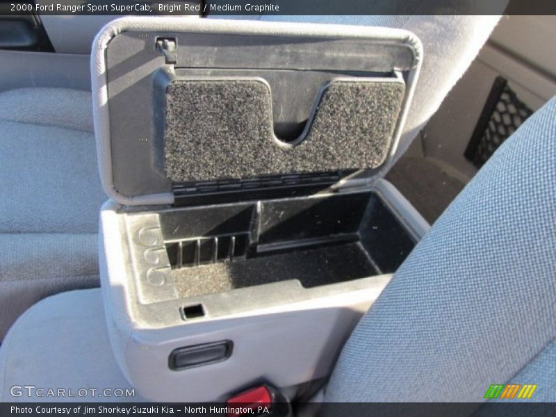 Bright Red / Medium Graphite 2000 Ford Ranger Sport SuperCab