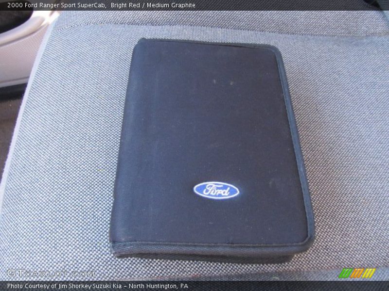 Bright Red / Medium Graphite 2000 Ford Ranger Sport SuperCab
