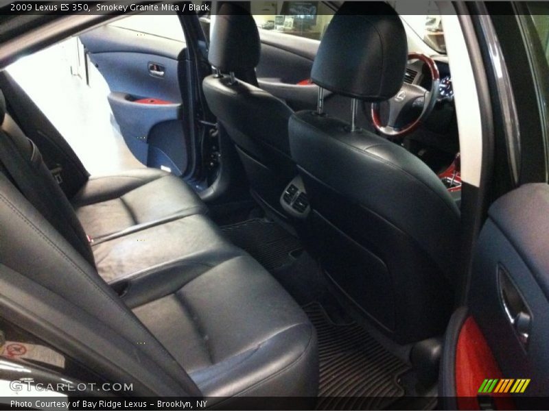 Smokey Granite Mica / Black 2009 Lexus ES 350