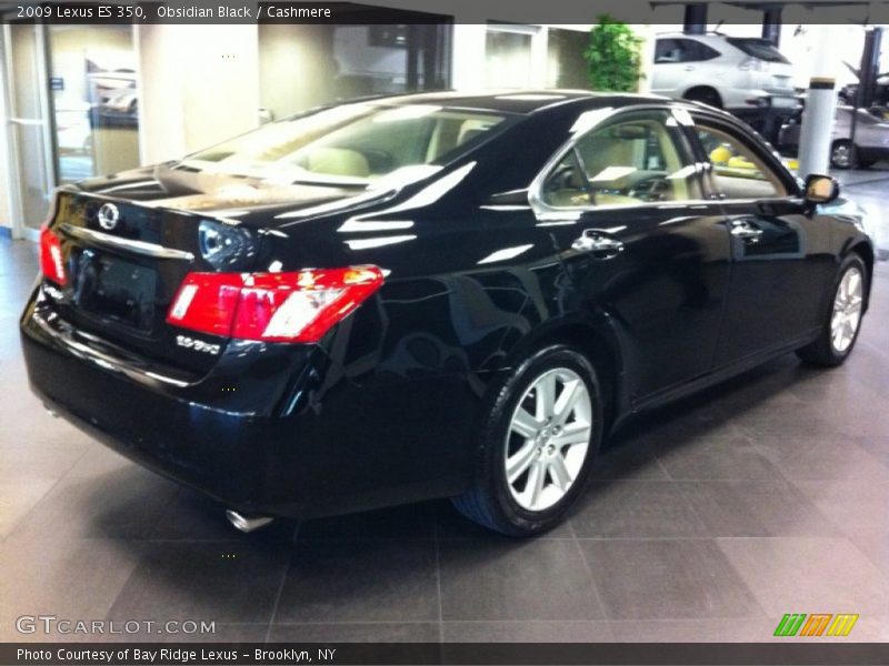 Obsidian Black / Cashmere 2009 Lexus ES 350
