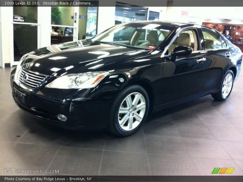 Obsidian Black / Cashmere 2009 Lexus ES 350