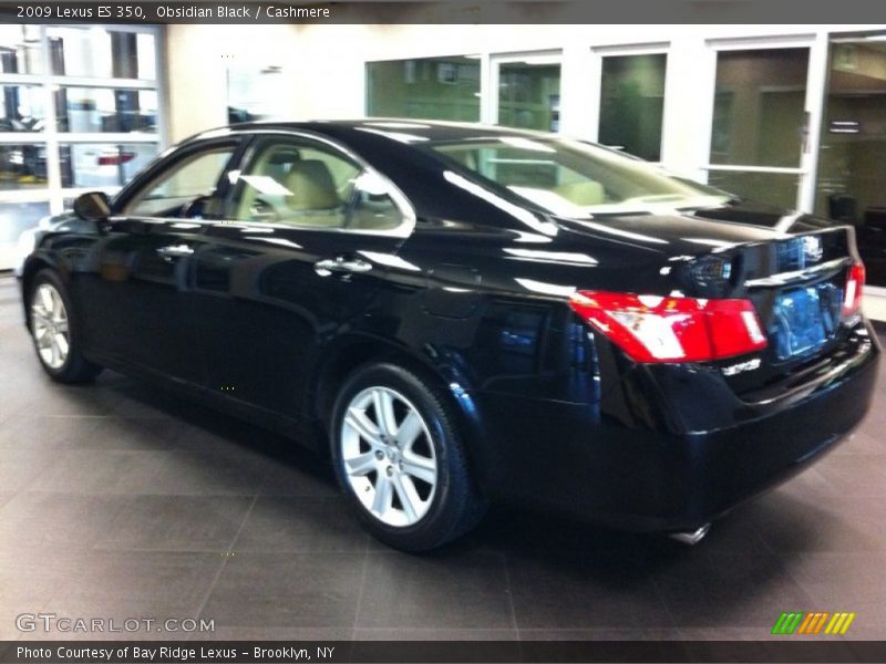 Obsidian Black / Cashmere 2009 Lexus ES 350
