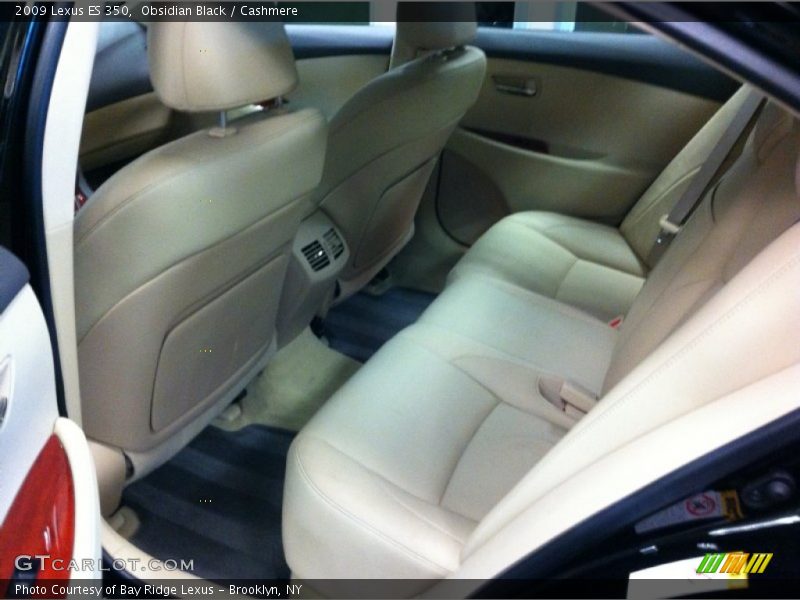 Obsidian Black / Cashmere 2009 Lexus ES 350