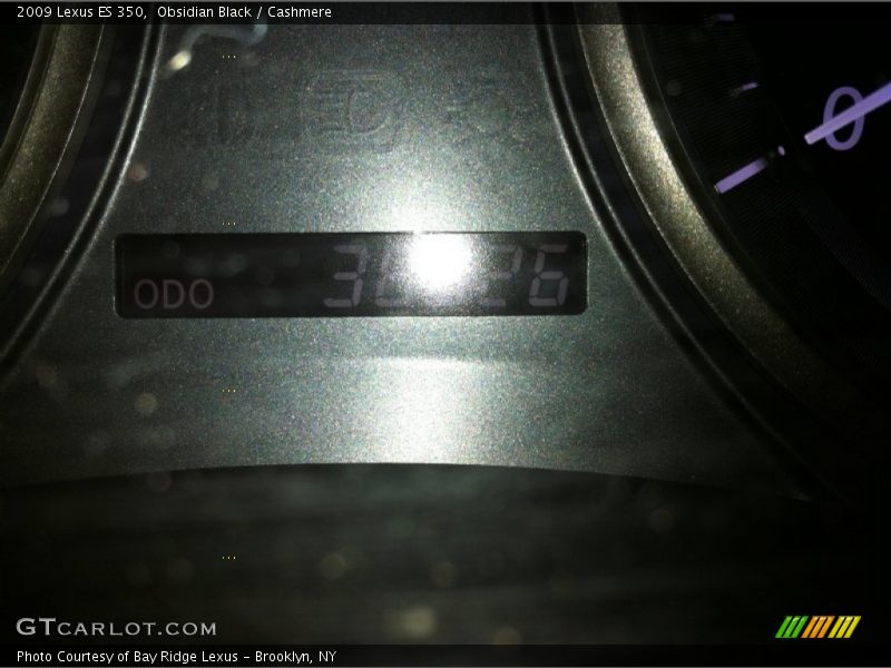 Obsidian Black / Cashmere 2009 Lexus ES 350