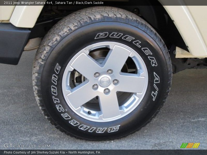 Sahara Tan / Black/Dark Saddle 2011 Jeep Wrangler Sahara 4x4