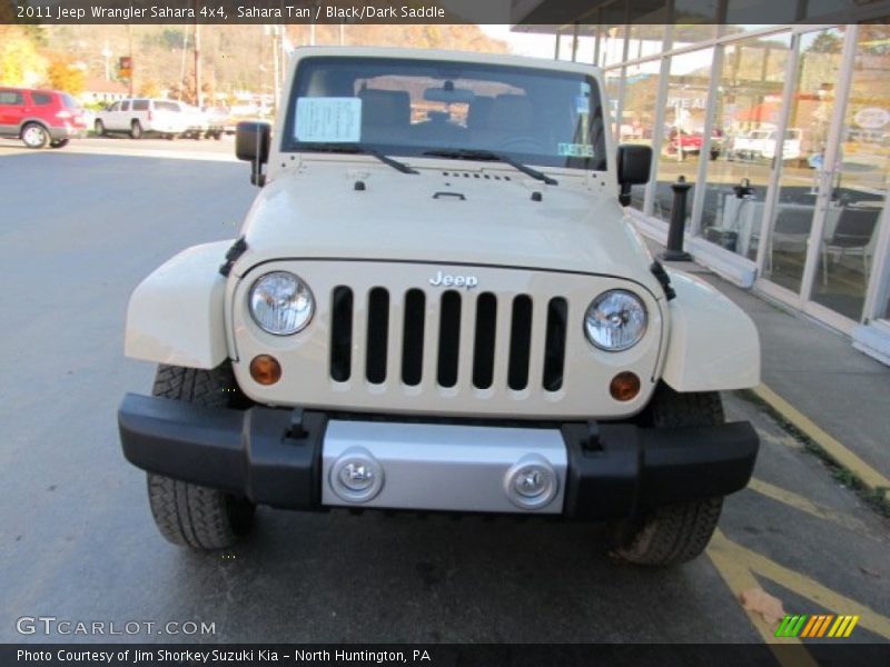 Sahara Tan / Black/Dark Saddle 2011 Jeep Wrangler Sahara 4x4
