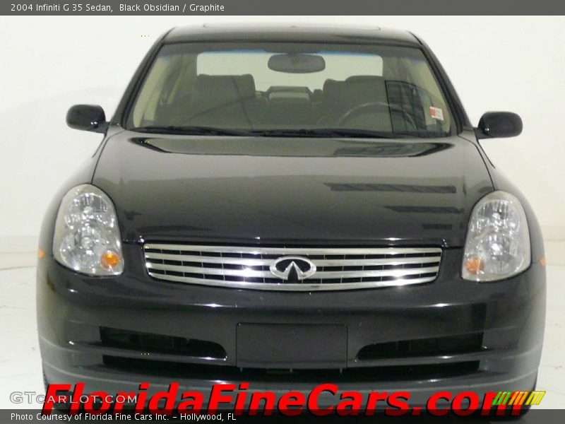 Black Obsidian / Graphite 2004 Infiniti G 35 Sedan