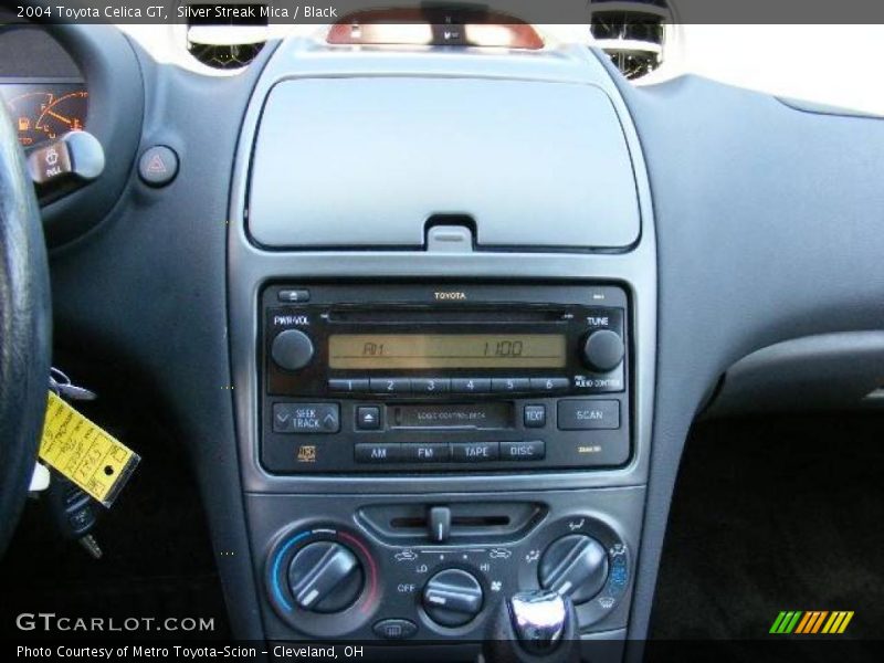 Silver Streak Mica / Black 2004 Toyota Celica GT