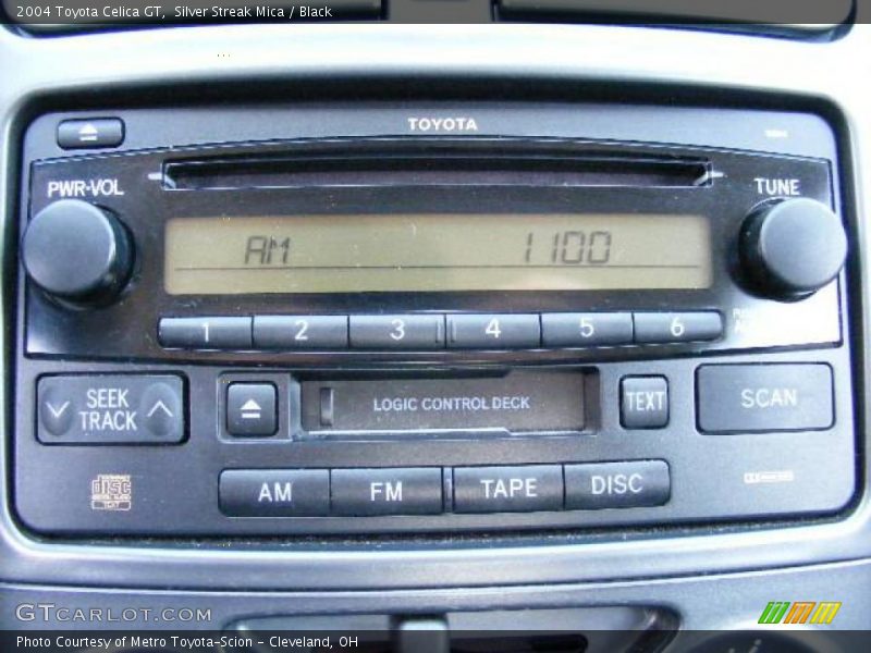 Silver Streak Mica / Black 2004 Toyota Celica GT