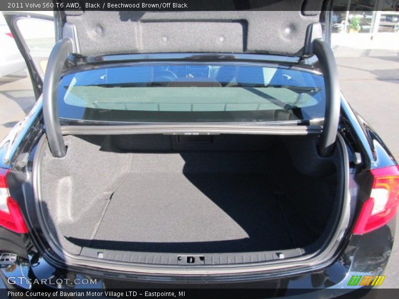 Black / Beechwood Brown/Off Black 2011 Volvo S60 T6 AWD