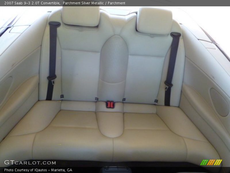 Parchment Silver Metallic / Parchment 2007 Saab 9-3 2.0T Convertible