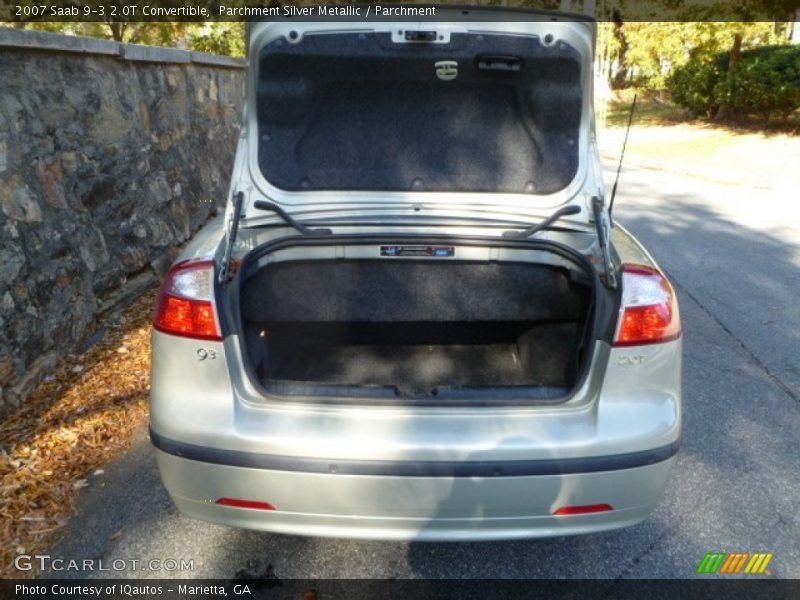 Parchment Silver Metallic / Parchment 2007 Saab 9-3 2.0T Convertible