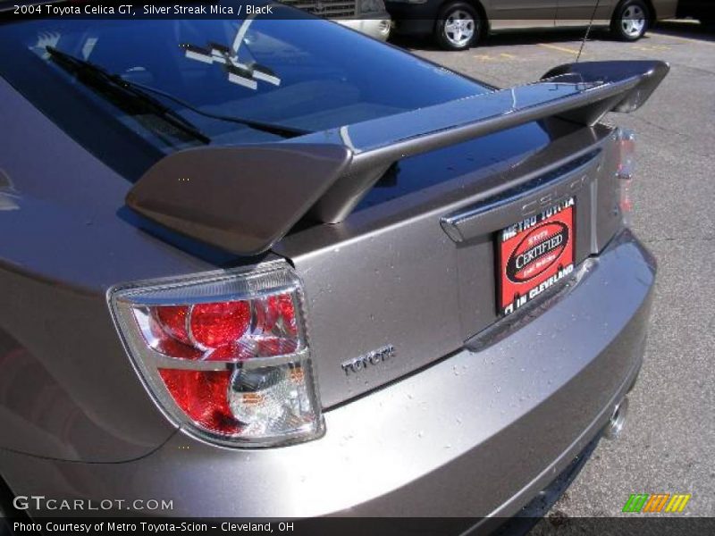 Silver Streak Mica / Black 2004 Toyota Celica GT