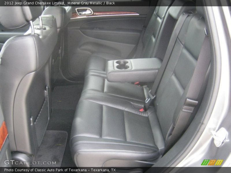 Mineral Gray Metallic / Black 2012 Jeep Grand Cherokee Limited