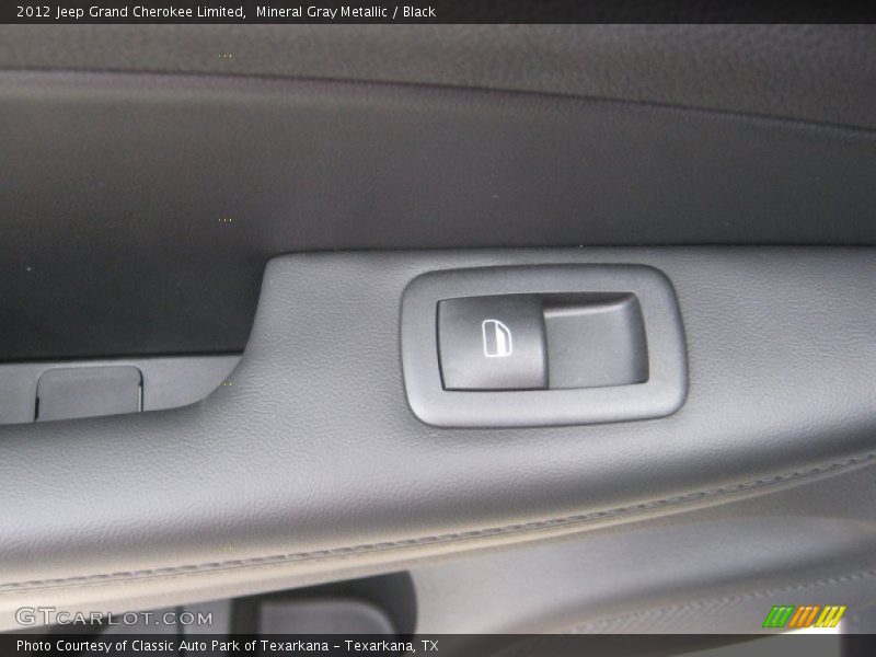 Mineral Gray Metallic / Black 2012 Jeep Grand Cherokee Limited