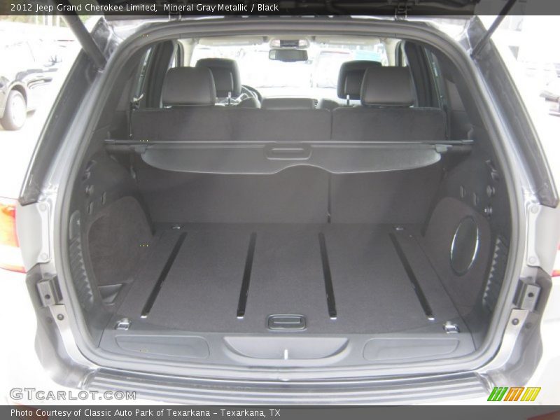 Mineral Gray Metallic / Black 2012 Jeep Grand Cherokee Limited