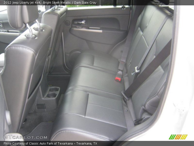 Bright Silver Metallic / Dark Slate Gray 2012 Jeep Liberty Jet 4x4