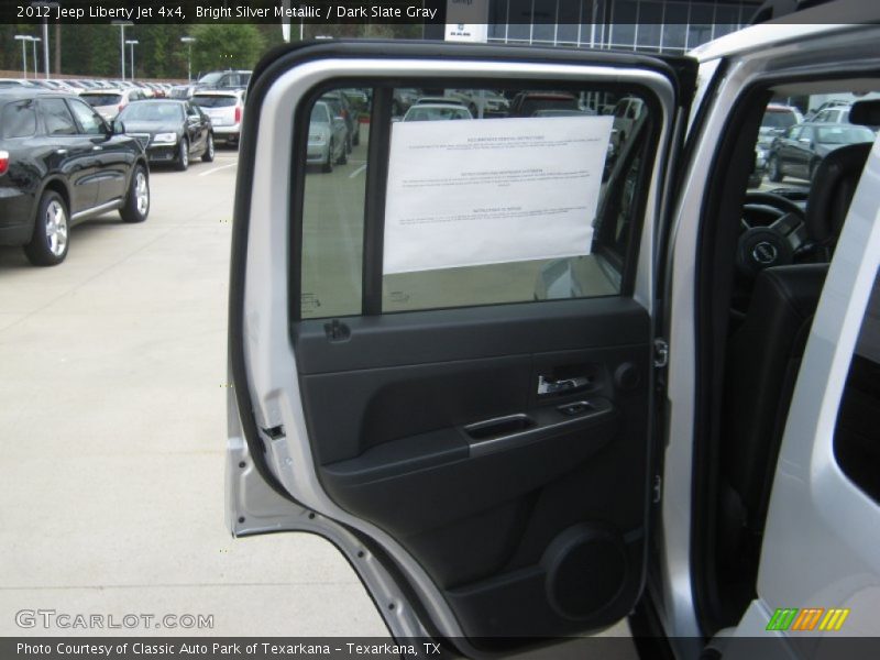 Bright Silver Metallic / Dark Slate Gray 2012 Jeep Liberty Jet 4x4