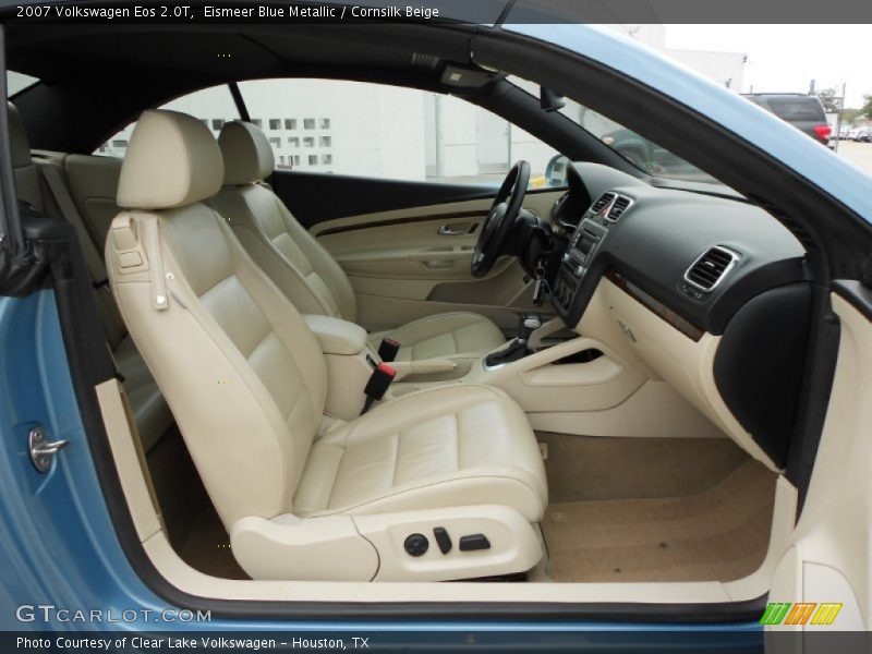 Eismeer Blue Metallic / Cornsilk Beige 2007 Volkswagen Eos 2.0T