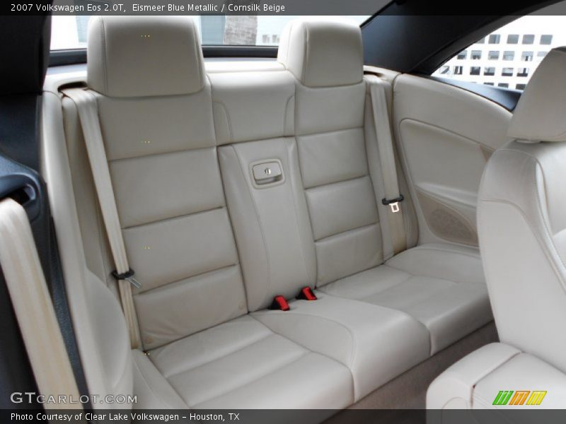 Eismeer Blue Metallic / Cornsilk Beige 2007 Volkswagen Eos 2.0T