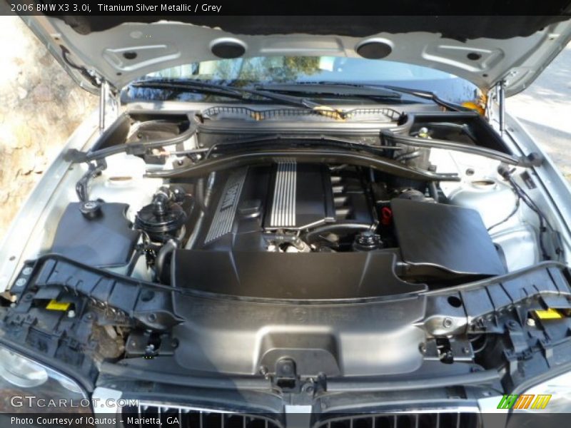 Titanium Silver Metallic / Grey 2006 BMW X3 3.0i