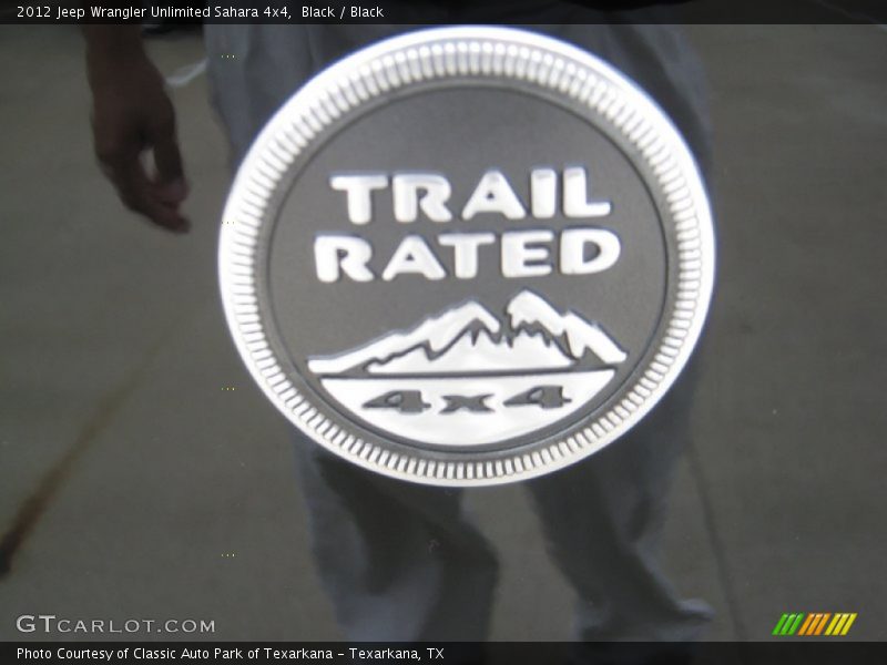 Black / Black 2012 Jeep Wrangler Unlimited Sahara 4x4