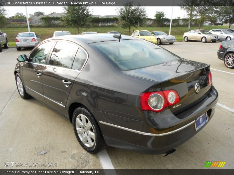 Mocha Brown / Pure Beige 2006 Volkswagen Passat 2.0T Sedan