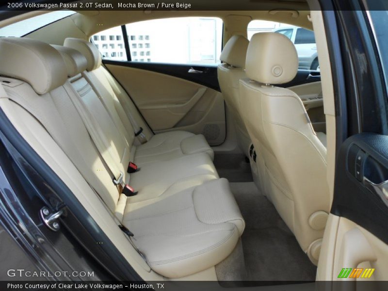 Mocha Brown / Pure Beige 2006 Volkswagen Passat 2.0T Sedan