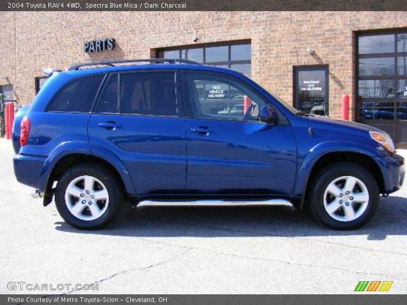 Spectra Blue Mica / Dark Charcoal 2004 Toyota RAV4 4WD