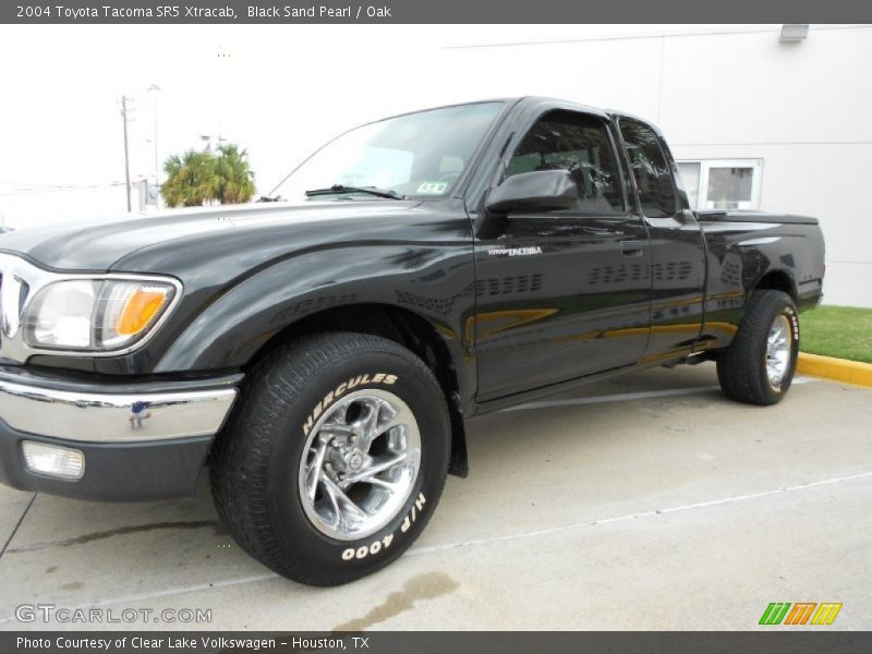 Black Sand Pearl / Oak 2004 Toyota Tacoma SR5 Xtracab