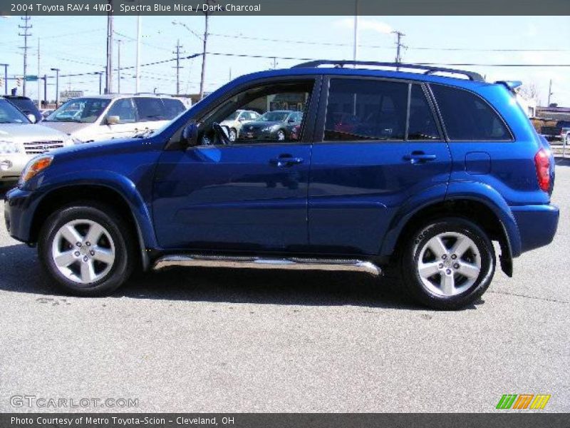 Spectra Blue Mica / Dark Charcoal 2004 Toyota RAV4 4WD