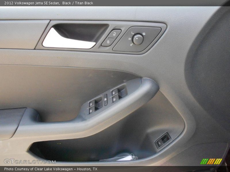 Black / Titan Black 2012 Volkswagen Jetta SE Sedan