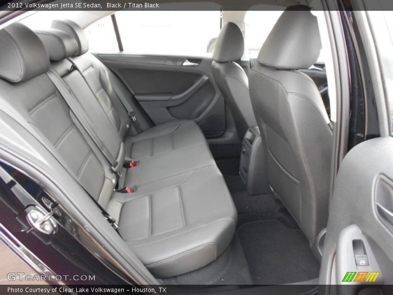 Black / Titan Black 2012 Volkswagen Jetta SE Sedan