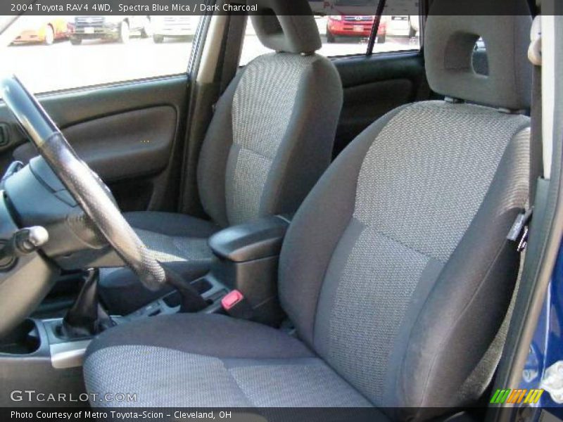 Spectra Blue Mica / Dark Charcoal 2004 Toyota RAV4 4WD