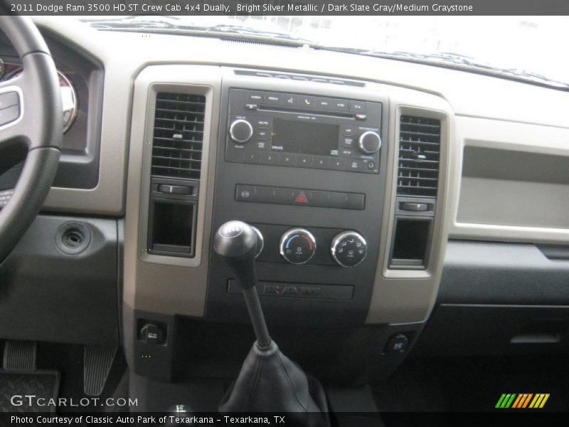Bright Silver Metallic / Dark Slate Gray/Medium Graystone 2011 Dodge Ram 3500 HD ST Crew Cab 4x4 Dually