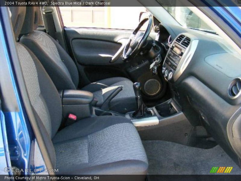 Spectra Blue Mica / Dark Charcoal 2004 Toyota RAV4 4WD