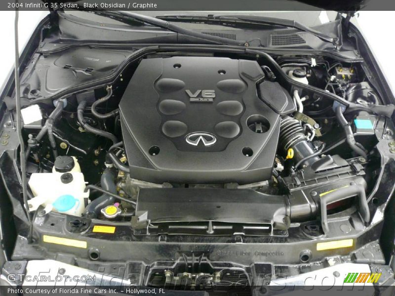 Black Obsidian / Graphite 2004 Infiniti G 35 Sedan
