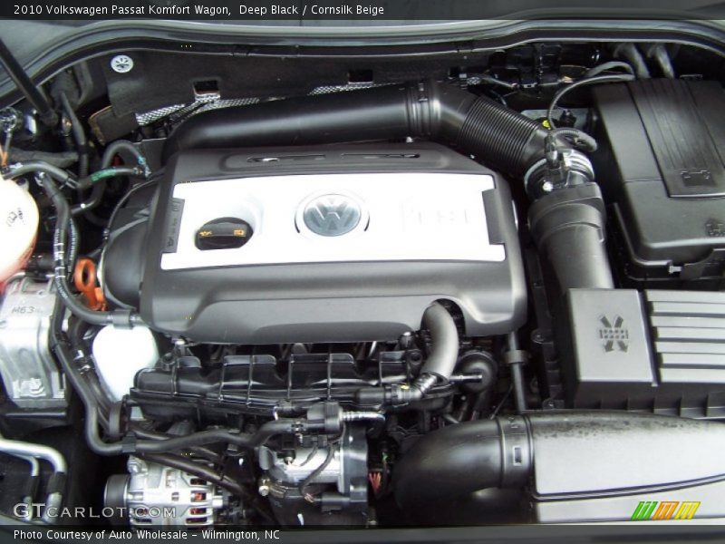 Deep Black / Cornsilk Beige 2010 Volkswagen Passat Komfort Wagon