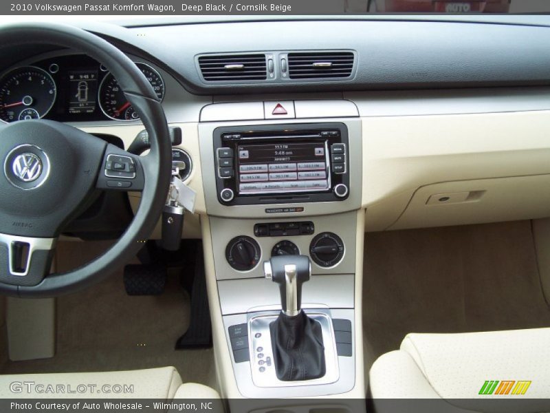 Deep Black / Cornsilk Beige 2010 Volkswagen Passat Komfort Wagon