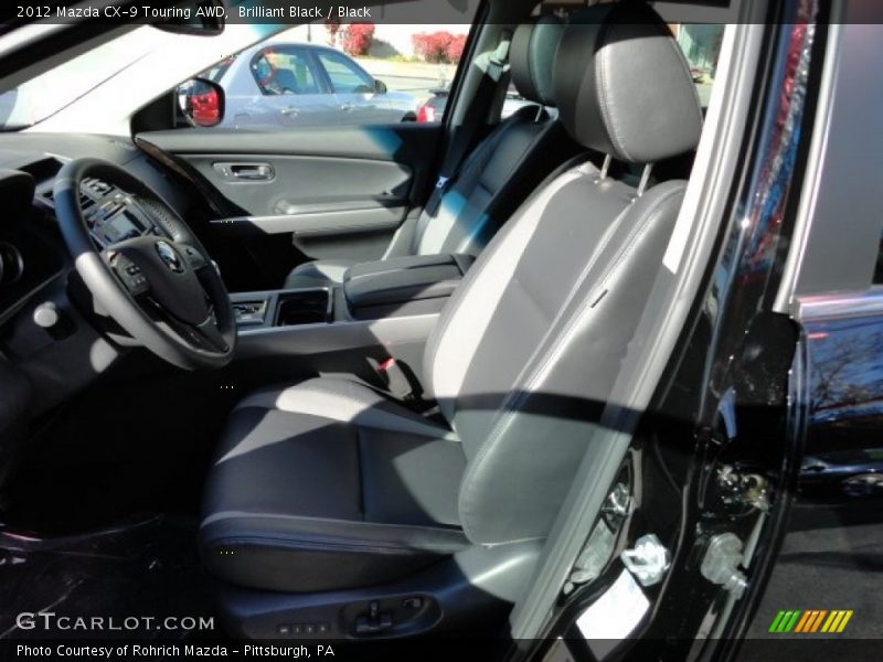 Brilliant Black / Black 2012 Mazda CX-9 Touring AWD