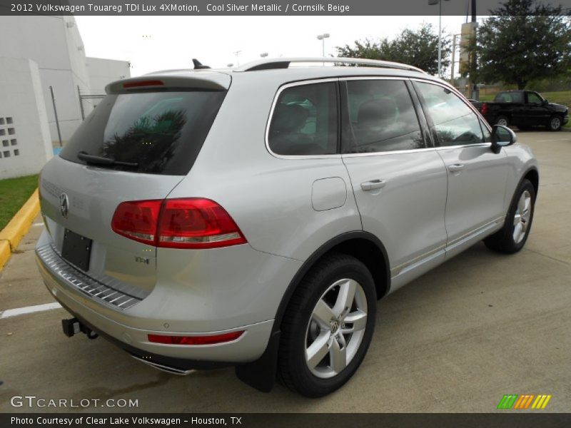 Cool Silver Metallic / Cornsilk Beige 2012 Volkswagen Touareg TDI Lux 4XMotion