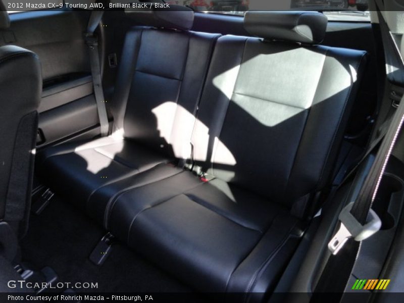 Brilliant Black / Black 2012 Mazda CX-9 Touring AWD